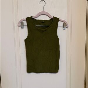 Brandy Melville/John Galt Olive Tank Top